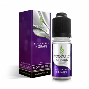 Vapouriz - Blackberry & Grape 10ml Refill Bottle -puffdaddie.co.uk