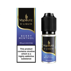 Vapouriz - Berry Menthol E Liquid 10ml Refill Bottle