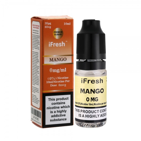 I Fresh Mango Flavour E Liquid Bottle 10ml