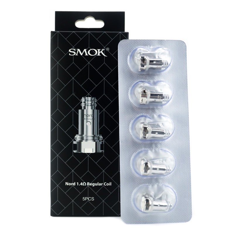 SMOK NORD Replacement Coils 5 pack - 1.4 ohm -puffdaddie.co.uk