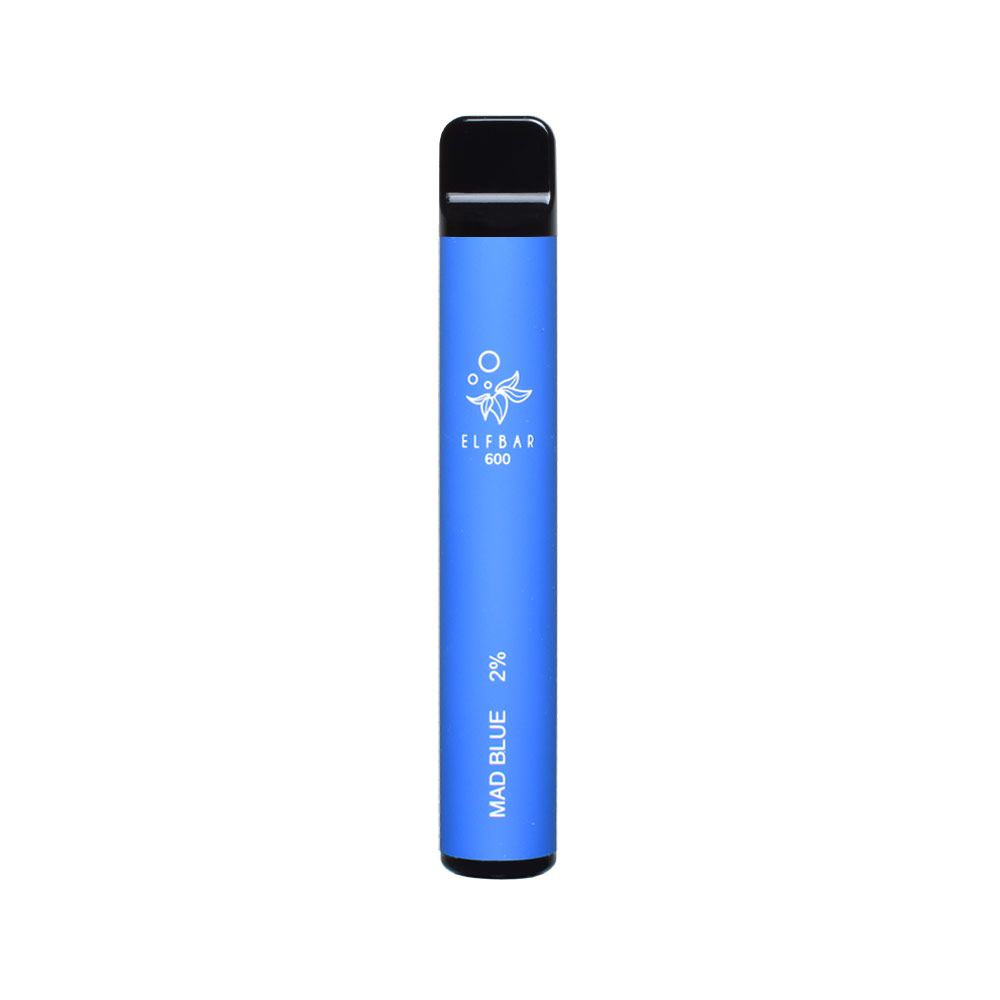 Elf Bar Disposable Vape Pen - Mad Blue -puffdaddie.co.uk