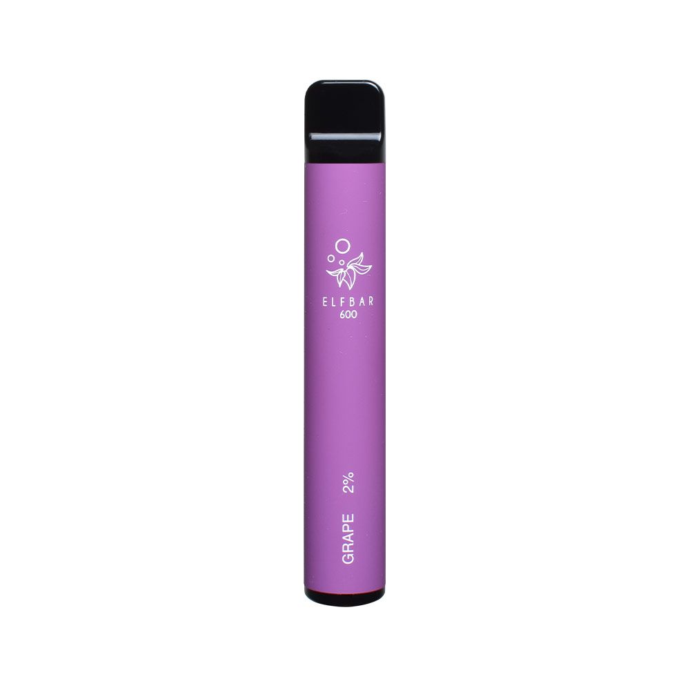 Elf Bar Disposable Vape Pen - Grape -puffdaddie.co.uk